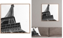 Deny Designs Khristian A Howell La Tour Eiffel Bamboo-Framed Wall Art
